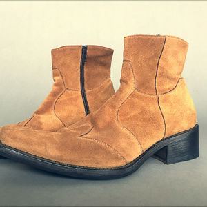 Men's Suede Ankle Boot Shoes